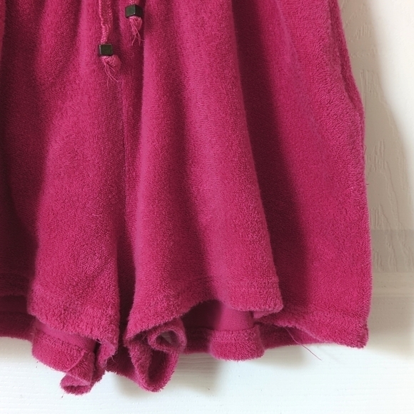 Zara Trafaluc Classic Cotton & Terrycloth Sleeveless Scoop Neck Romper Pink S - Picture 9 of 12